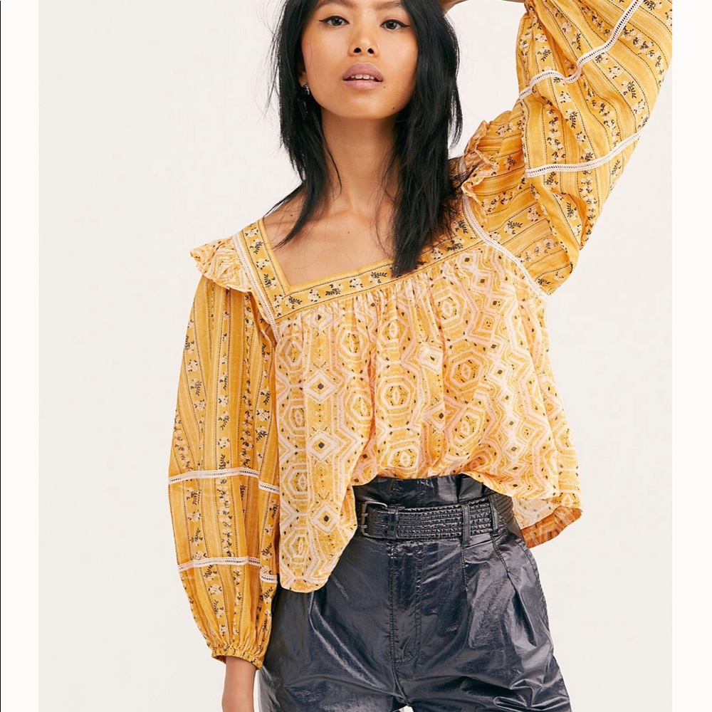 Free People Meadow Blouse
